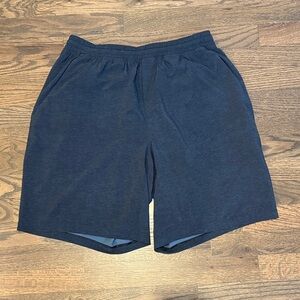 Men's Lululemon Navy Blue Pace Breaker Linerless Shorts | Size L